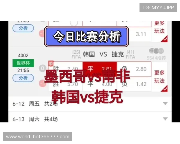 2026年世界杯墨西哥VS韩国比赛战术分析：谁能在关键时刻取胜